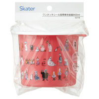 スケーター 弁当箱 ワンタッチシール容器M ムーミン80 497685 1個（直送品）