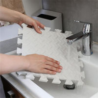 シービージャパン ジョイントマット ポコピタ ジョイントマット9枚組 フチ付き グレー 498624 1個（直送品）