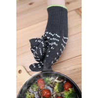 サンベルム 鍋つかみ 3本指ミトン 耐熱 滑り止め付 アウトドア ダークグレー 499072 1個（直送品）