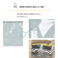 アストロ 一体型圧縮ボックス 衣類用 ホワイト 2個組 623-58 1セット(2個+2枚)（直送品）