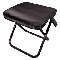 ハック 折りたたみ椅子 簡単!折りたたみポケットチェア ブラック 532468 1個（直送品）