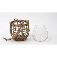 クレエ 花瓶 ハンギング アラログハンギングフラワーベース ラウンド L 497203 1個（直送品）