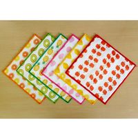 クラシック フルーツふきん アップル 約30×30cm 1枚 小久保工業所