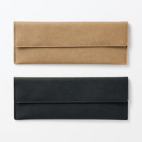 無印良品 ジーンズラベル ペンケース ブラウン 良品計画