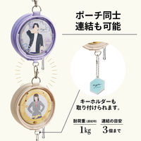 リヒトラブ myfa デコレーションサークルポーチ 推し活 ミントグリーン A3330-19 1個（直送品）