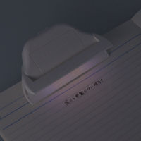 サンスター文具 ひかるクリップ terasuno ホワイト S3625117 1セット(1個×3)（直送品）