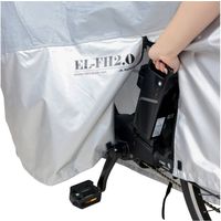 大久保製作所 ハーフファスナー裏起毛サイクルカバー ELーFH2.0ーL 1枚（直送品）