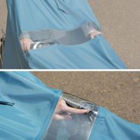 大久保製作所 自転車屋さんのポンチョ バイザー付 Dー3POAーVI ソフトカーキ D-3POA-VIソフトカーキ 1個（直送品）