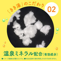 きき湯 炭酸入浴剤 カルシウム炭酸湯 30g お湯の色 青空色（透明タイプ） 1セット（1包×6） アース製薬