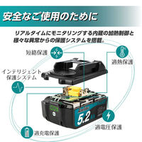シェード AERO TOOLS 電動工具用バッテリー 18V 5.2Ah he-bat11aero101 1個（直送品）