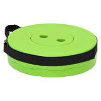 ファミリー・ライフ 便利な伸縮式スツール ブラック 0464630 1個（直送品）