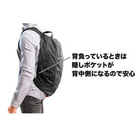 仕掛人101合同会社 手のひらサイズになる折り畳みリュック オレンジ XP01 OR 1個（直送品）