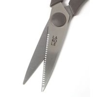 キッチンハサミ チャコール 1セット（1個×10） LAKOLE/ラコレ