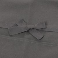 帆布ワークエプロン ブラック 1セット（1枚×6） LAKOLE/ラコレ