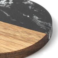 バイカラーコースター ブラック 1セット（1個×6） LAKOLE/ラコレ