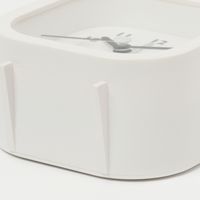 ミニスクエア置き時計 アイボリー 1セット（1個×6） LAKOLE/ラコレ