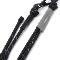 2WAYマルチスマホストラップ ブラック 1セット（1個×6） LAKOLE/ラコレ
