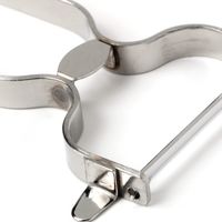 ステンレス製ピーラー シルバー 1セット（1個×10） LAKOLE/ラコレ