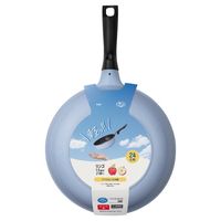 軽い 深型フライパン 24cm ガス火専用 ラクカル 000DW5904 1個 特定PFASフリー 炒め鍋 貝印
