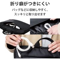 エレコム USB-A to USB Type-Cケーブル/なめらか/1.0m/ホワイト MPA-ACSS10WH 1個