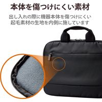 Surface Go3 Go2 Go パソコンケース ハンドル付き 軽量設計 ブラック TB-MSG3IBHBK エレコム 1個