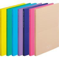 リヒトラブ CUBE FIZZ クリヤーブック<スタンド式> A4S 20ポケット ピンク N6003-12 1セット(3冊)（直送品）