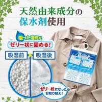 ドライ&ドライUP 除湿剤 シートタイプ クローゼット用 1セット(6シート：1個2シート入×3個) 白元アース