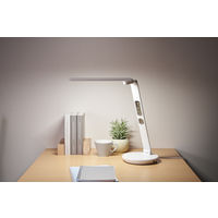 オリンピア照明 マルチリフラクションデスクライト2関節タイプ ホワイト GST009W 1台