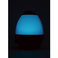 ティーズネットワーク 抗菌タンク仕様 卵型超音波加湿器 cocoon 1.3L ダークウッド おしゃれ 木目調 RTSK-0003BU 1台（直送品）