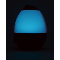 ティーズネットワーク 抗菌タンク仕様 卵型超音波加湿器 cocoon 1.3L ナチュラルウッド おしゃれ 木目調 RTSK-0003NU（直送品）