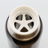 ベストコ 2way ワンタッチ スクリュー ボトル 600ml ティントブラック ND-8349 グロウ 4975970254882 1個（直送品）