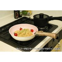 ベストコ IH フライパン 26cm サクラホワイト ND-8363 セラティセラミックワンハンドル 4975970255384 1個（直送品）