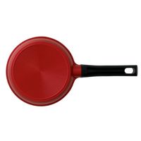 ベストコ ガス火 ミニ 片手鍋 ミルクパン 14cm ダイヤモンドコート ND-812 ルフス 4975970252451 1個（直送品）