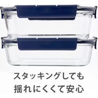 ベストコ ふた付き 耐熱ガラス 保存容器 長方形 2.0L ロック&ロック トップクラス LBG455 4975970254240 1個
