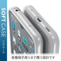 arrows We ソフトケース カバー TPU ストラップホール付 クリア PM-F212UCTCR エレコム 1個（直送品）