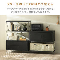 武田コーポレーション オープンラック専用 引き出しタイプ LN-H6-OHBK 1箱(1個入)（直送品）