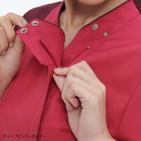 ナガイレーベン 男女兼用スクラブ スカイブルー+ネイビー M RT-5407 1枚（直送品）