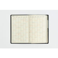 高橋書店 【2027年版】ビジネス手帳3 手帳判 片側1週間+ノート 月曜始まり 黒 50 1冊（直送品）