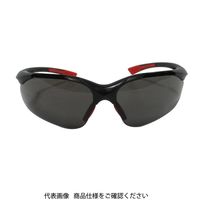 アークランズ GREATTOOL(グレートツール) セーフティグラス 収納袋付 ブラック GTSG25S 1セット(3個)（直送品）