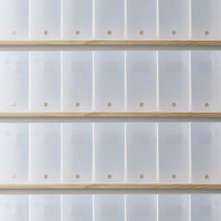 吉川国工業所 ファイルボックススクエア ワイド ホワイト MX-28_W 1個