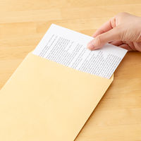 寿堂 クラフト封筒100枚入 角6 00963 1セット(3パック)