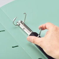 リヒトラブ Dリングファイル A4 ネイビー F-7684-11 1セット(5冊)