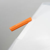 セキセイ クリップインファイル オレンジ SSS-105-51 1セット(15冊)