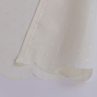 ユニベール カフェカーテン ハッスイプレーン 1450×750mm  アイボリー 1枚（直送品）