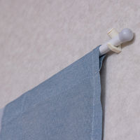 ユニベール のれん セーヌ3 850×1700mm  ブルー 1枚（直送品）