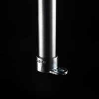 グリーンクロス 単管用ジョイント金具 Kタイプ シングル羽根付き ベース KB-1S 1個（直送品）