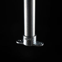 グリーンクロス 単管用ジョイント金具 Kタイプ ダブル羽根付き ベース KB-1W 1個（直送品）