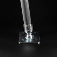 グリーンクロス 単管用ジョイント金具 Kタイプ 水平調整 ラウンド 重量用スクエア型 KSC-1C-S2000B 1個（直送品）