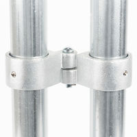 グリーンクロス 単管用ジョイント金具 Zタイプ 扉用蝶番 薄 Z-T-2H 1個（直送品）