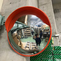 水上 ワールド 現場用ミラー φ450mm CSM450 1台（直送品）